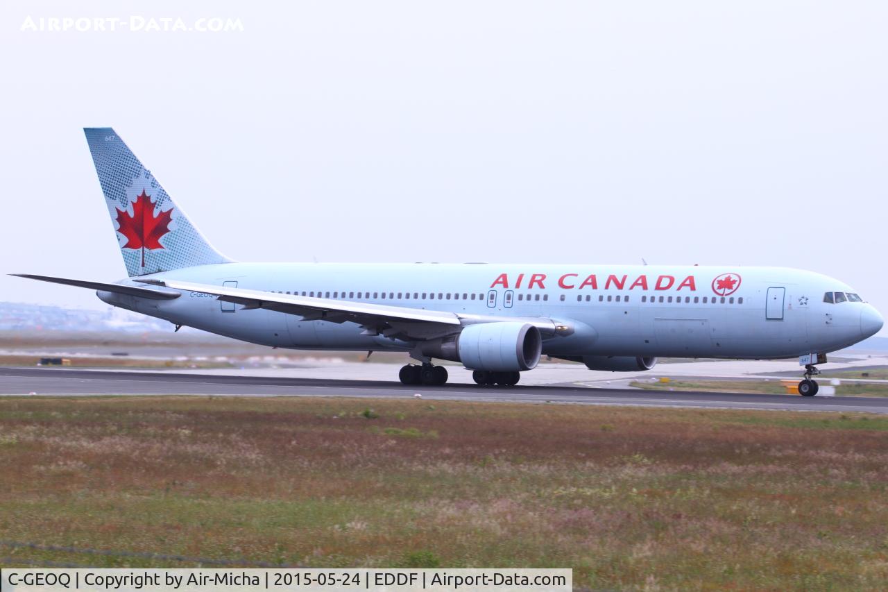 C-GEOQ, 1999 Boeing 767-375/ER C/N 30112, Air Canada