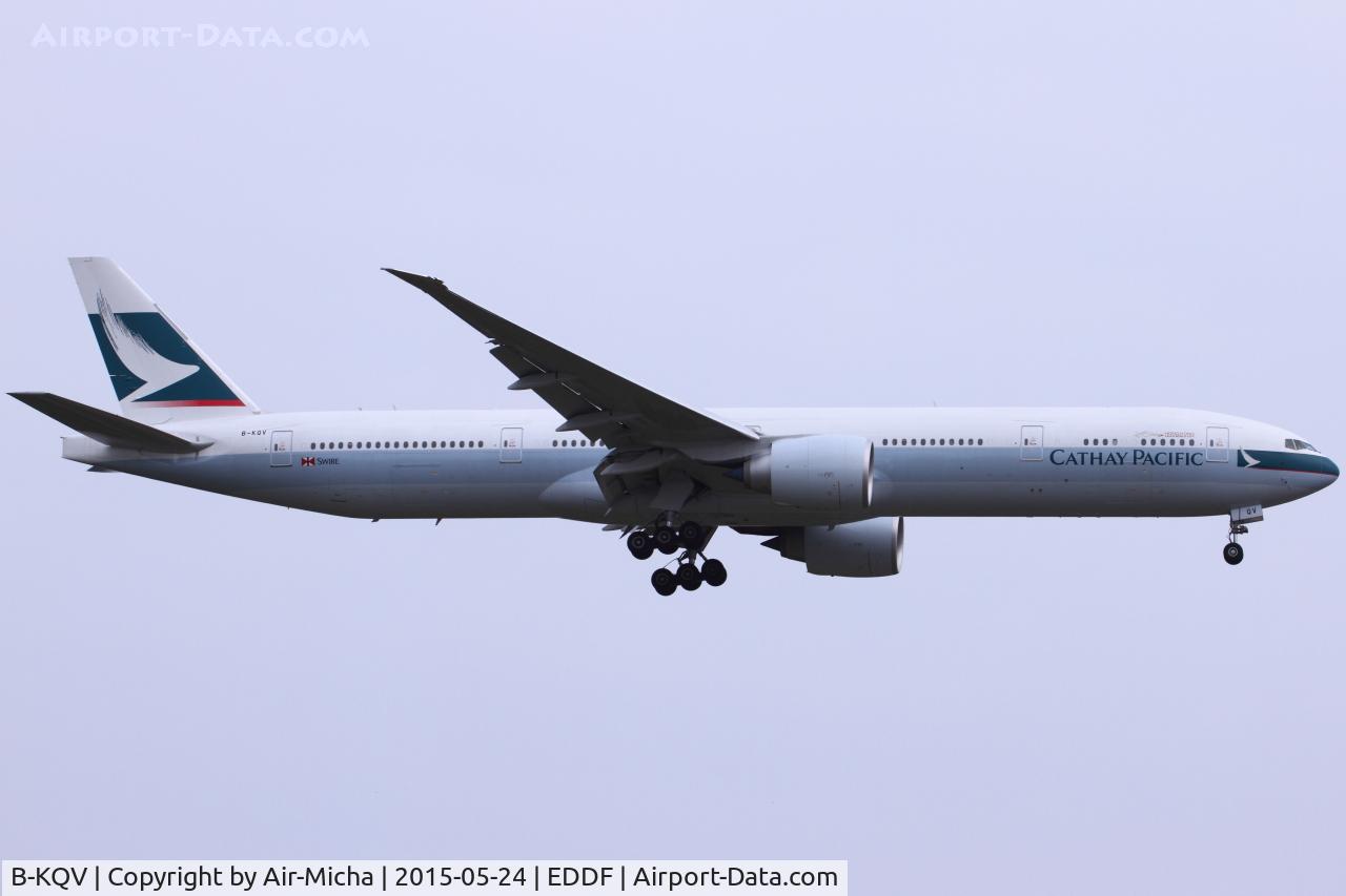 B-KQV, 2015 Boeing 777-367/ER C/N 41765, Cathay Pacific Airways