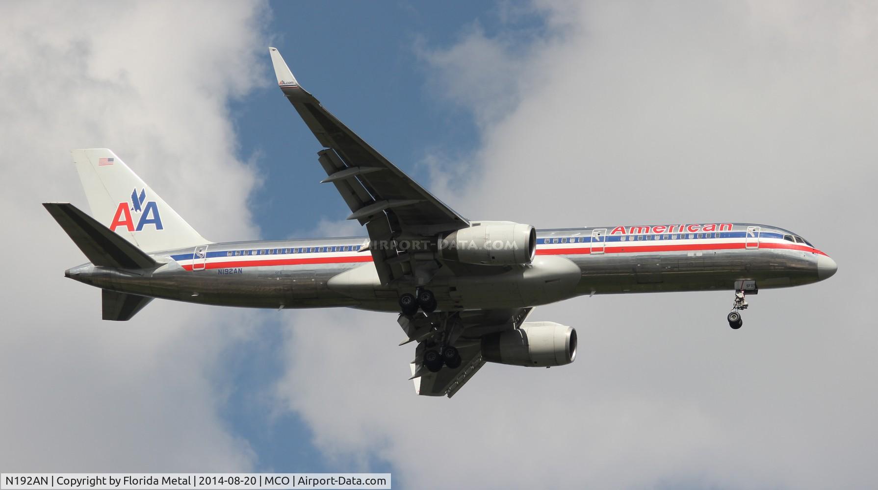 N192AN, 2001 Boeing 757-223 C/N 32386, American