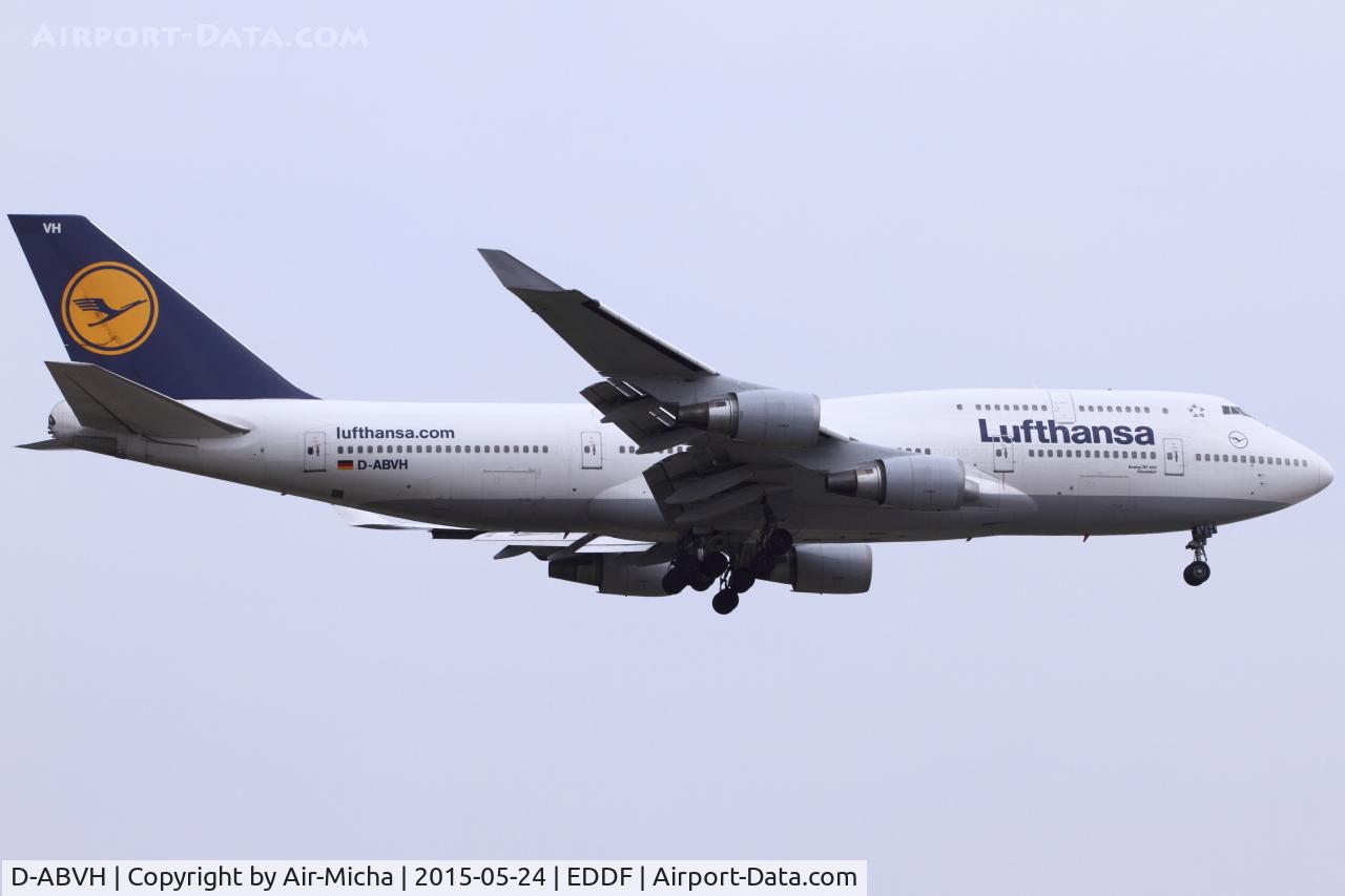 D-ABVH, 1991 Boeing 747-430 C/N 25045, Lufthansa