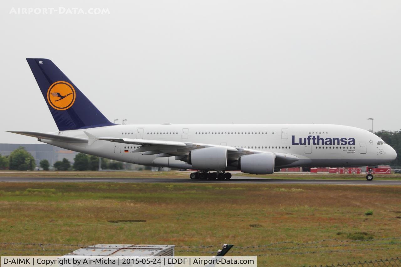 D-AIMK, 2013 Airbus A380-841 C/N 118, Lufthansa