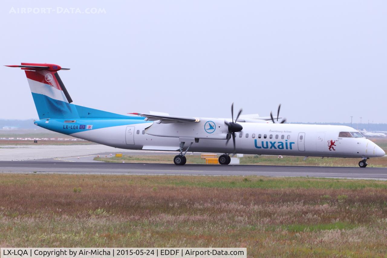 LX-LQA, 2014 De Havilland Canada DHC-8-402 Dash 8 C/N 4468, Luxair
