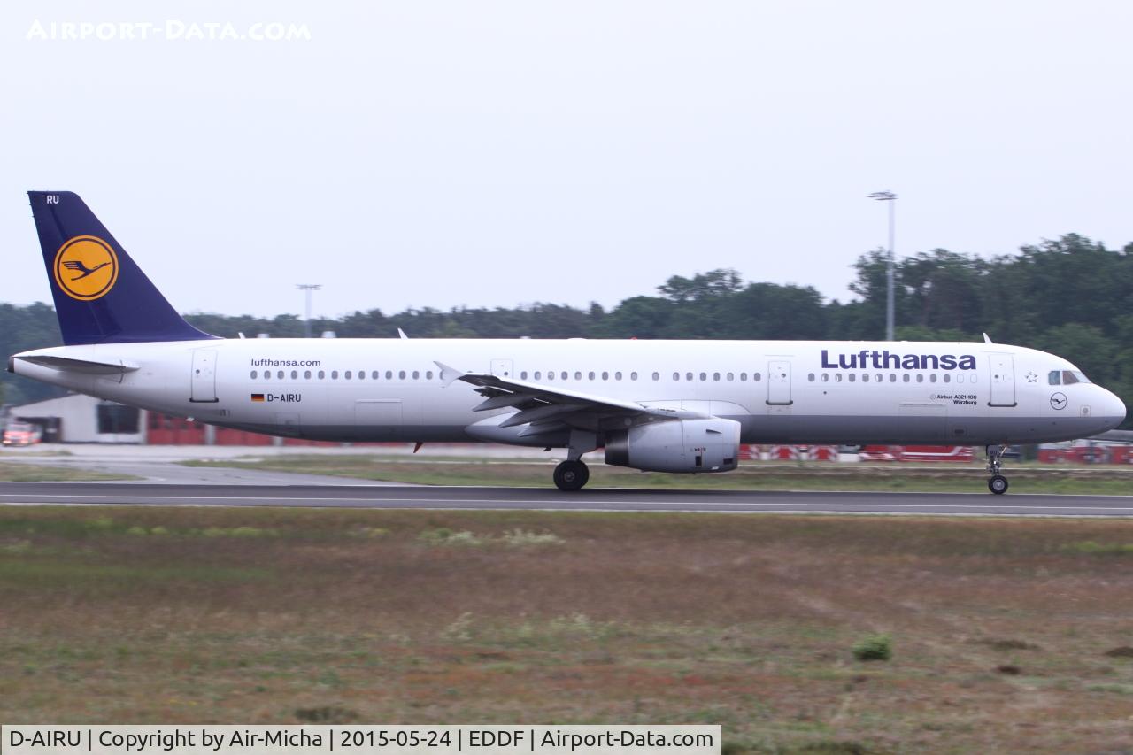 D-AIRU, 1997 Airbus A321-131 C/N 692, Lufthansa