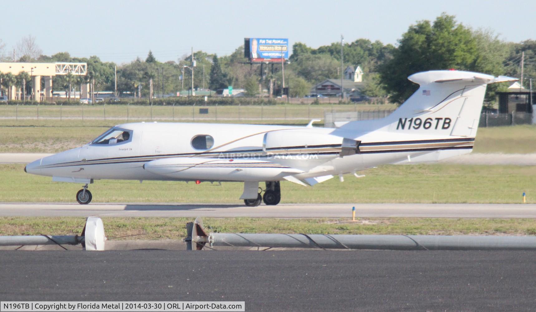 N196TB, 1969 Learjet 24B C/N 196, Lear 24B