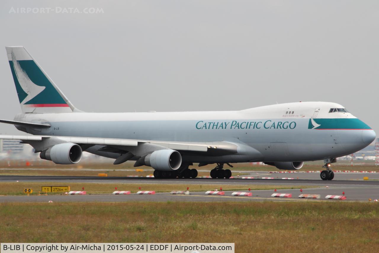 B-LIB, 2008 Boeing 747-467ERF C/N 36867, Cathay Pacific Airways