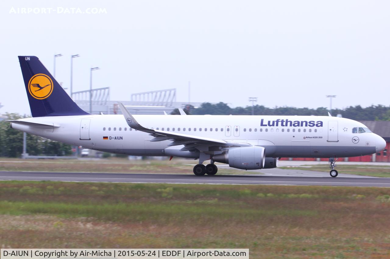 D-AIUN, 2015 Airbus A320-214 C/N 6549, Lufthansa