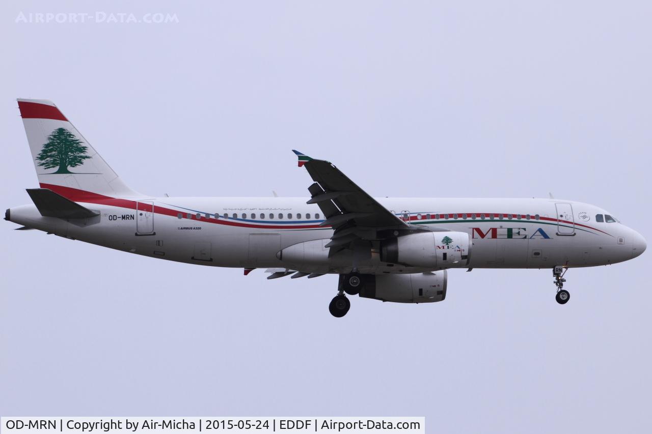 OD-MRN, 2010 Airbus A320-232 C/N 4339, MEA - Middle East Airways