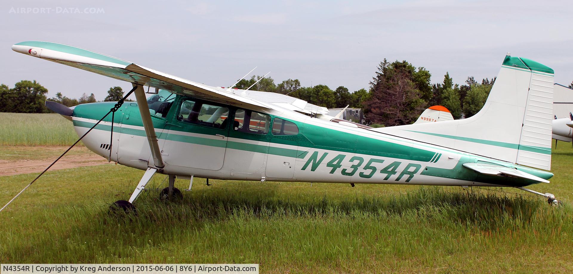 N4354R, 1976 Cessna A185F Skywagon 185 C/N 18502937, EAA Chapter 551 Bean and Brat Fly-in