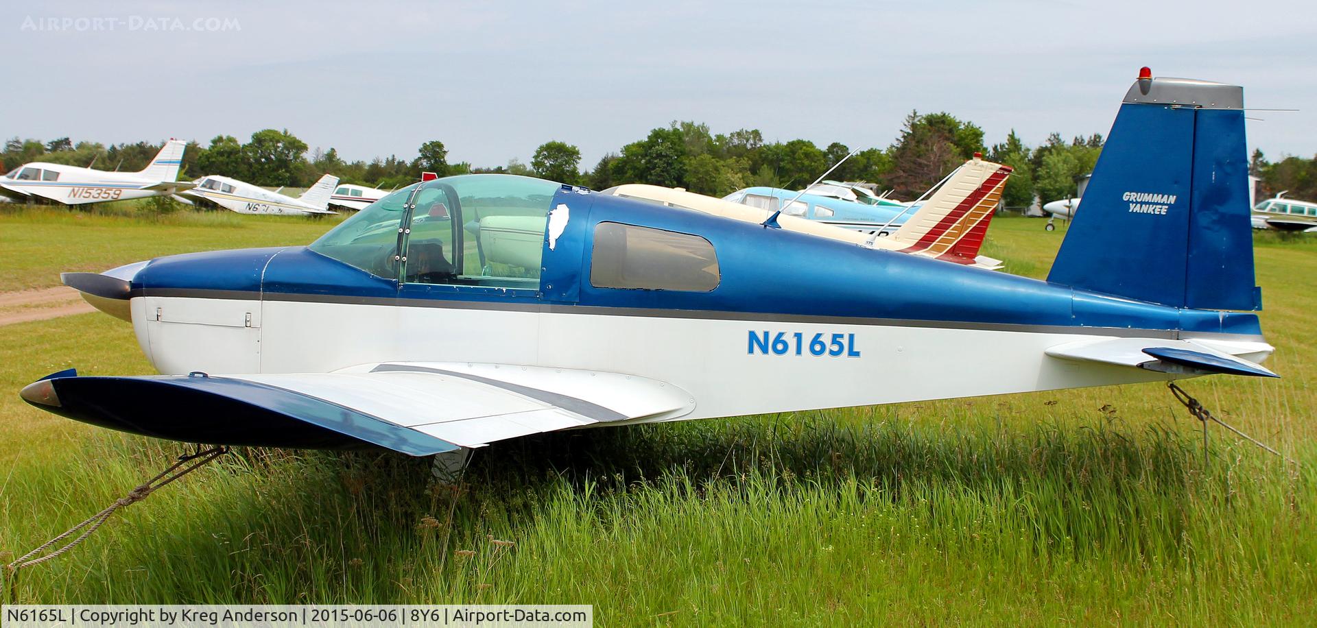 N6165L, 1970 American AA-1 Yankee C/N AA1-0365, EAA Chapter 551 Bean and Brat Fly-in