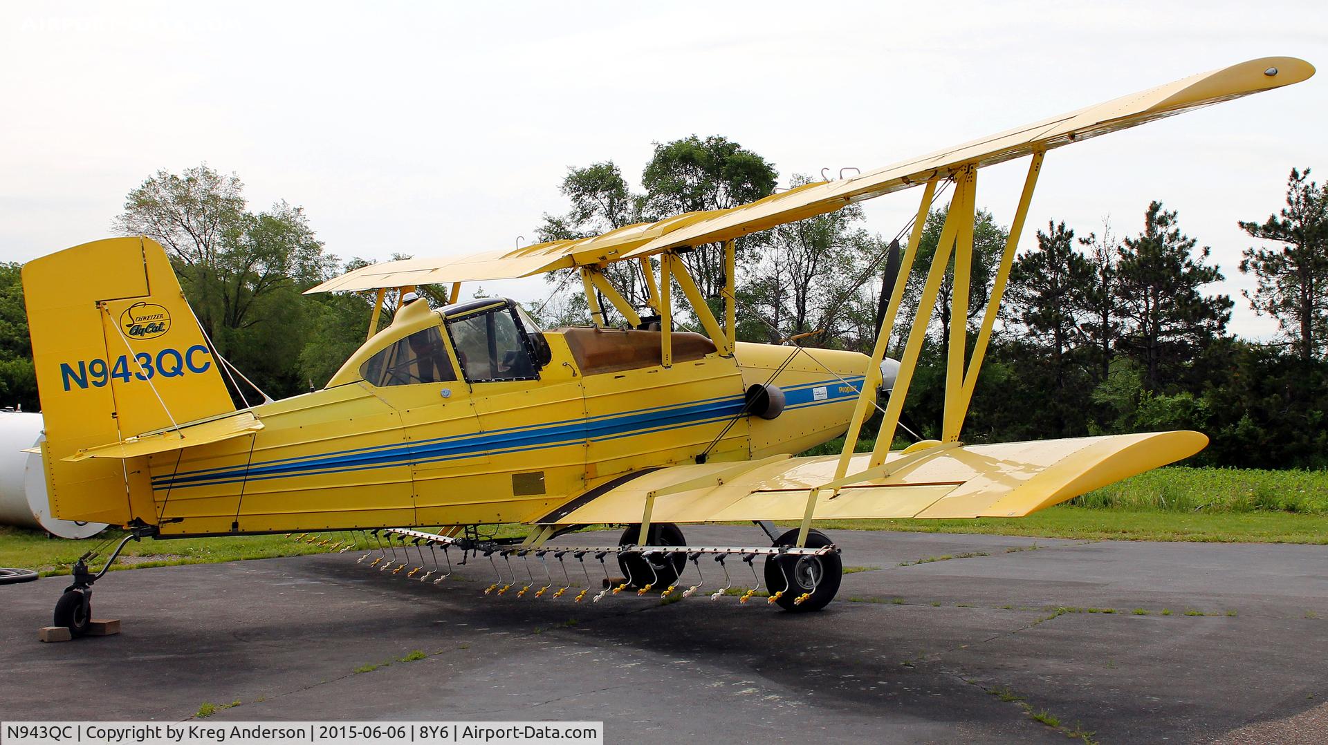 N943QC, 1983 Schweizer G-164B C/N 711B, EAA Chapter 551 Bean and Brat Fly-in