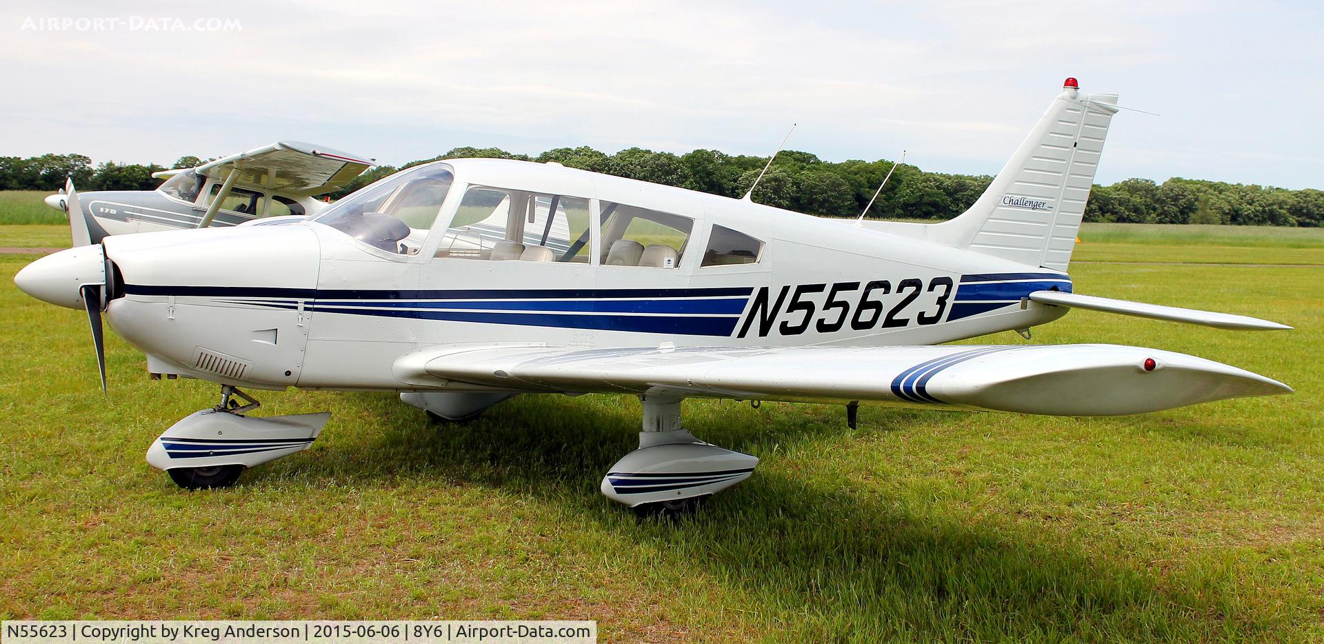 N55623, 1973 Piper PA-28-180 C/N 28-7305427, EAA Chapter 551 Bean and Brat Fly-in