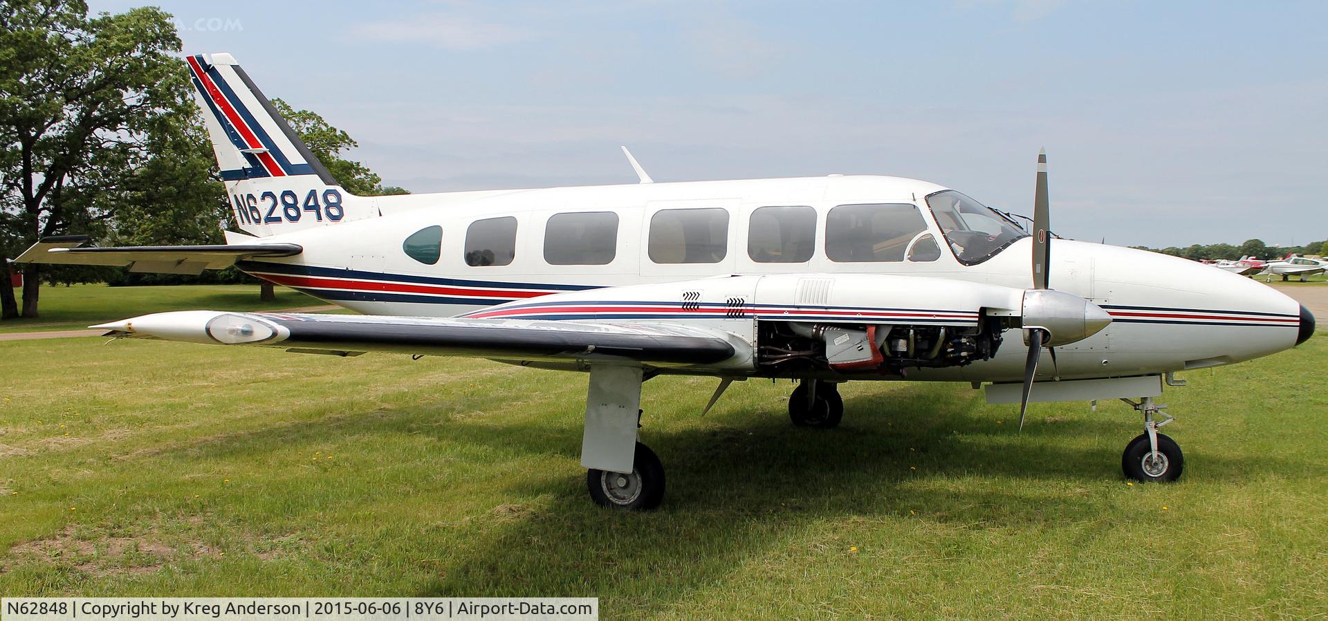 N62848, 1976 Piper PA-31-350 Chieftain C/N 31-7652132, EAA Chapter 551 Bean and Brat Fly-in