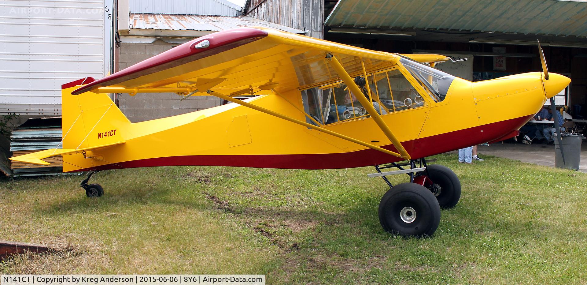 N141CT, 2013 Rans S-7S Courier C/N 0212575, EAA Chapter 551 Bean and Brat Fly-in