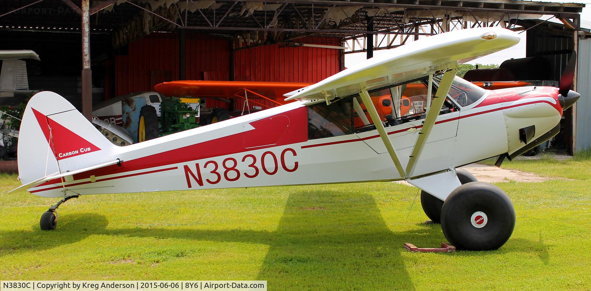 N3830C, 2014 Cub Crafters CCK-1865 Carbon Cub C/N CCK-1865-0033, EAA Chapter 551 Bean and Brat Fly-in