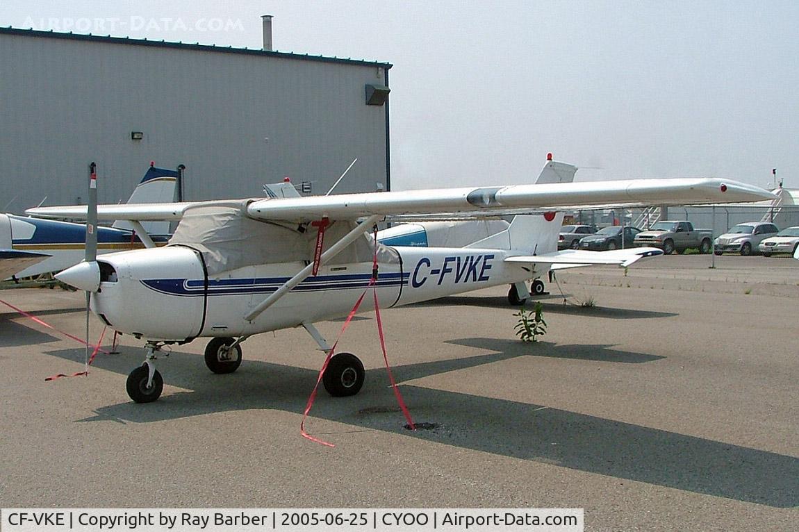 CF-VKE, 1967 Cessna 150G C/N 15066794, Cessna 150G [150-66794] Oshawa~C 25/06/2005. Marked C-FVKE.