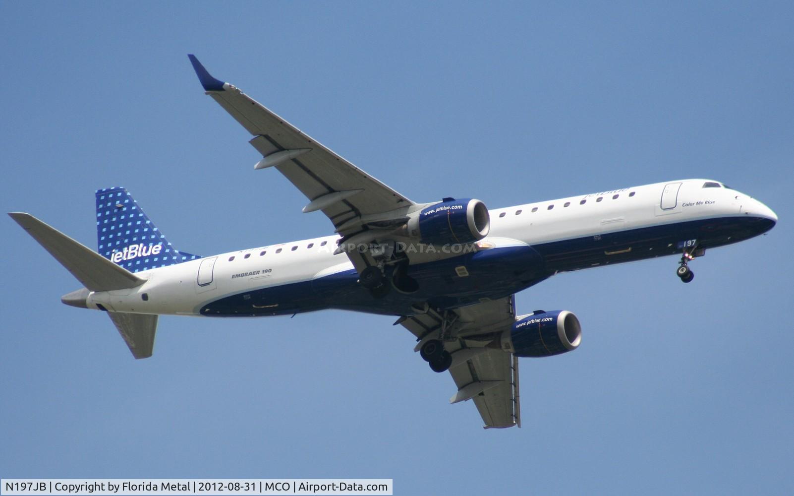 N197JB, 2006 Embraer 190AR (ERJ-190-100IGW) C/N 19000020, Jet Blue