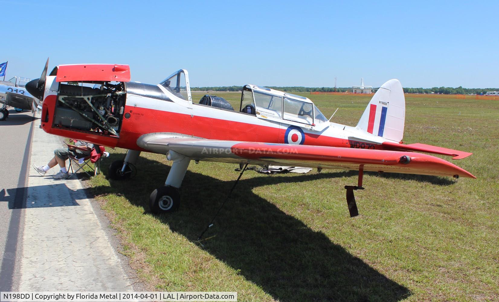 N198DD, 1952 De Havilland DHC-1 Chipmunk T.10 C/N DH8660, Chipmunk
