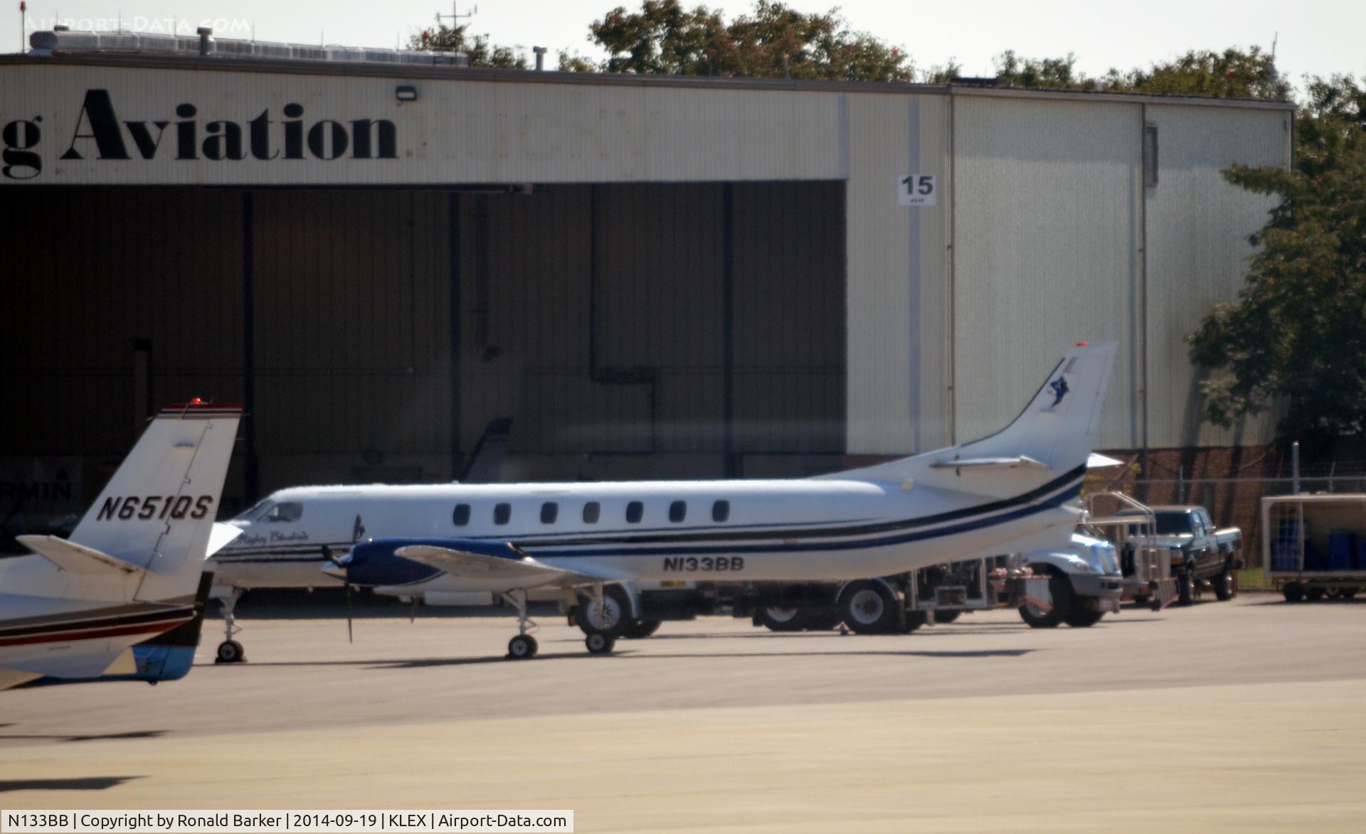 N133BB, 1974 Swearingen SA-226AT Merlin IV C/N AT-032, On the ramp Lexington