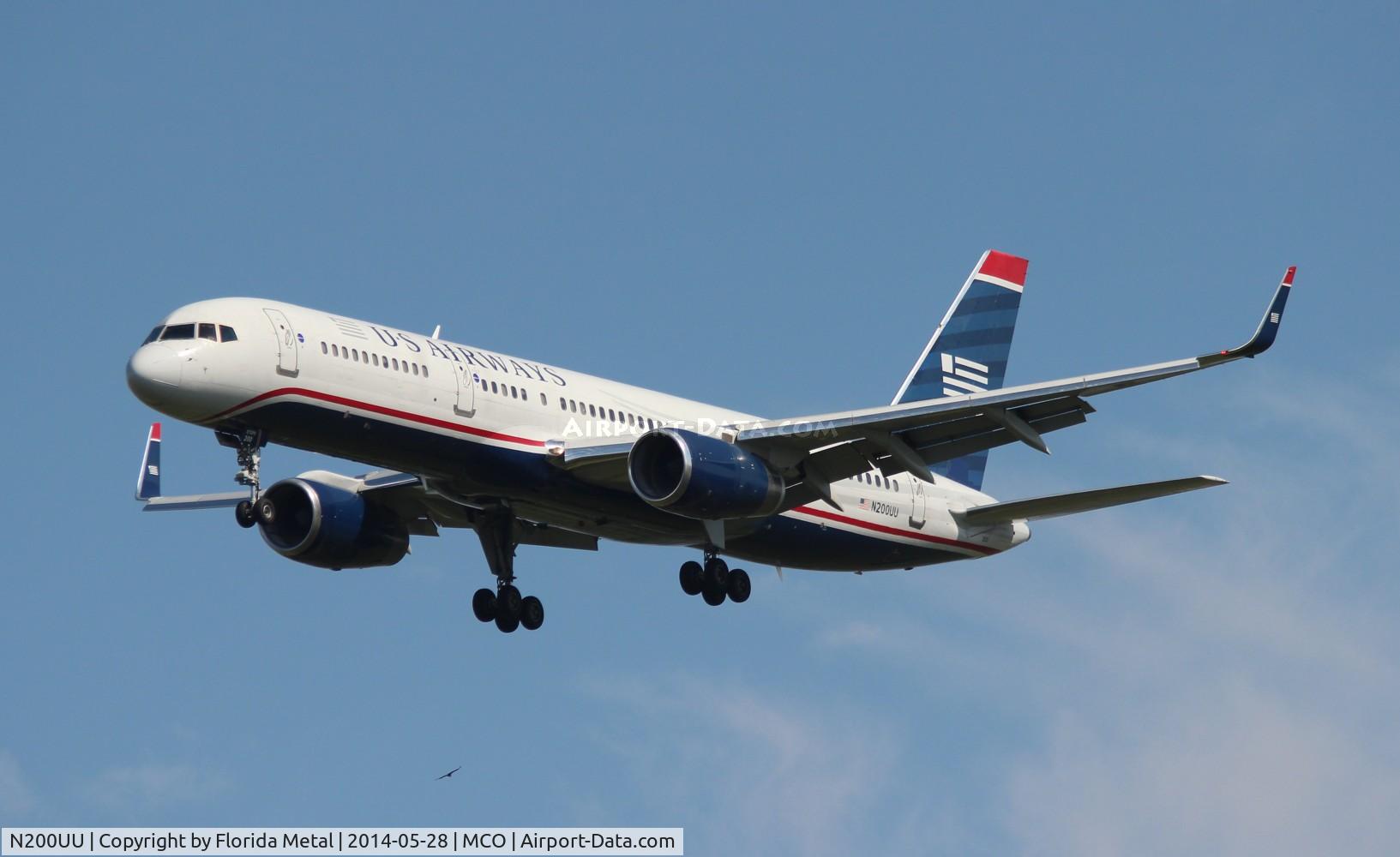 N200UU, 1995 Boeing 757-2B7 C/N 27809, US Airways