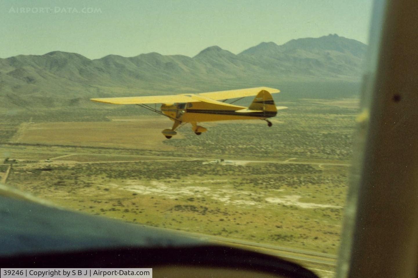 39246, 1945 Taylorcraft BC-12D Twosome C/N 6500, 246 as it leaves Arizona and into New Mexico.This pic (last one) ended my 21 year association with 246.My frist plane that I learned to fly in and 900 hrs of adventure.Hard to say good bye.