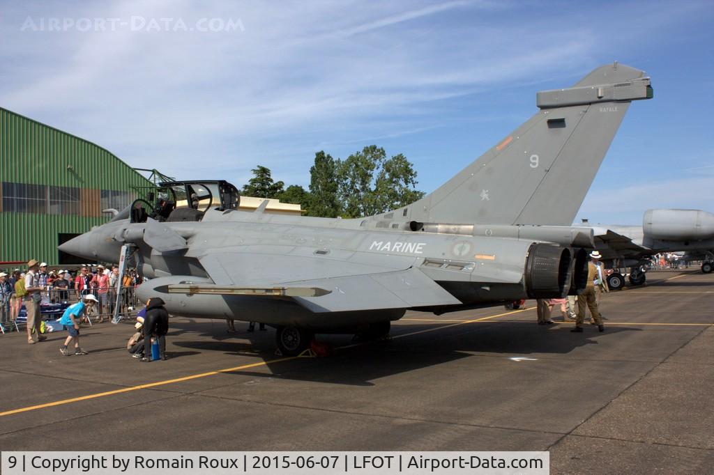 9, Dassault Rafale M C/N 9, Parked
