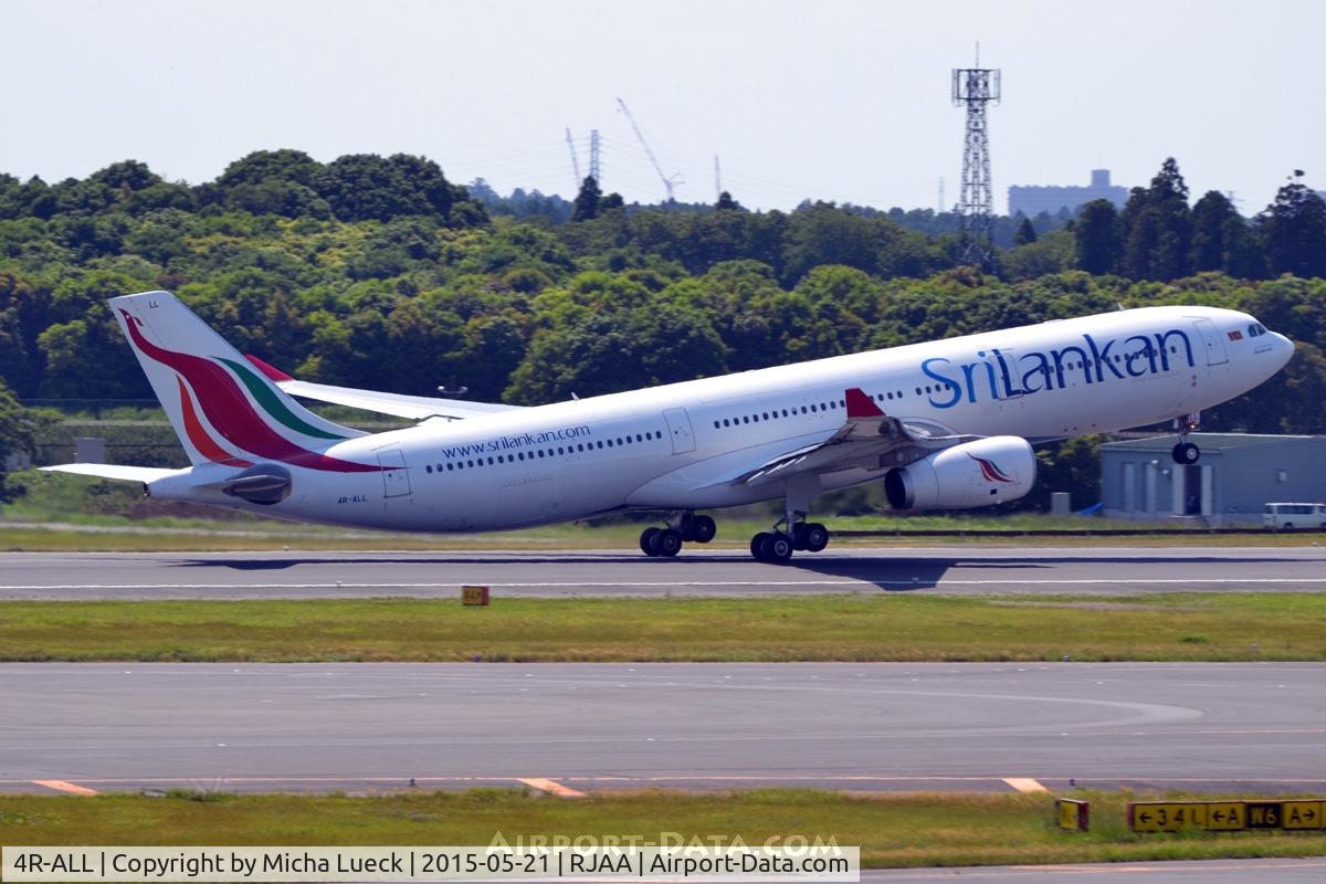 4R-ALL, 2014 Airbus A330-343 C/N 1564, At Narita