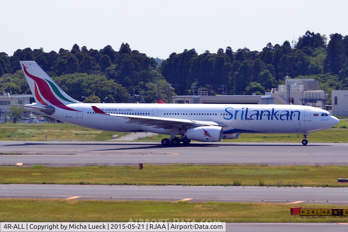 4R-ALL, 2014 Airbus A330-343 C/N 1564, At Narita