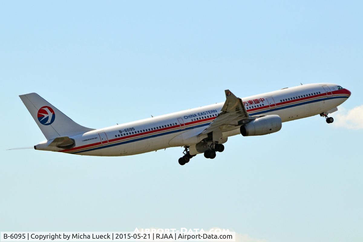 B-6095, 2007 Airbus A330-343X C/N 851, At Narita
