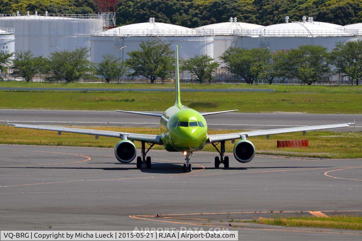 VQ-BRG, 2012 Airbus A320-214 C/N 5134, At Narita