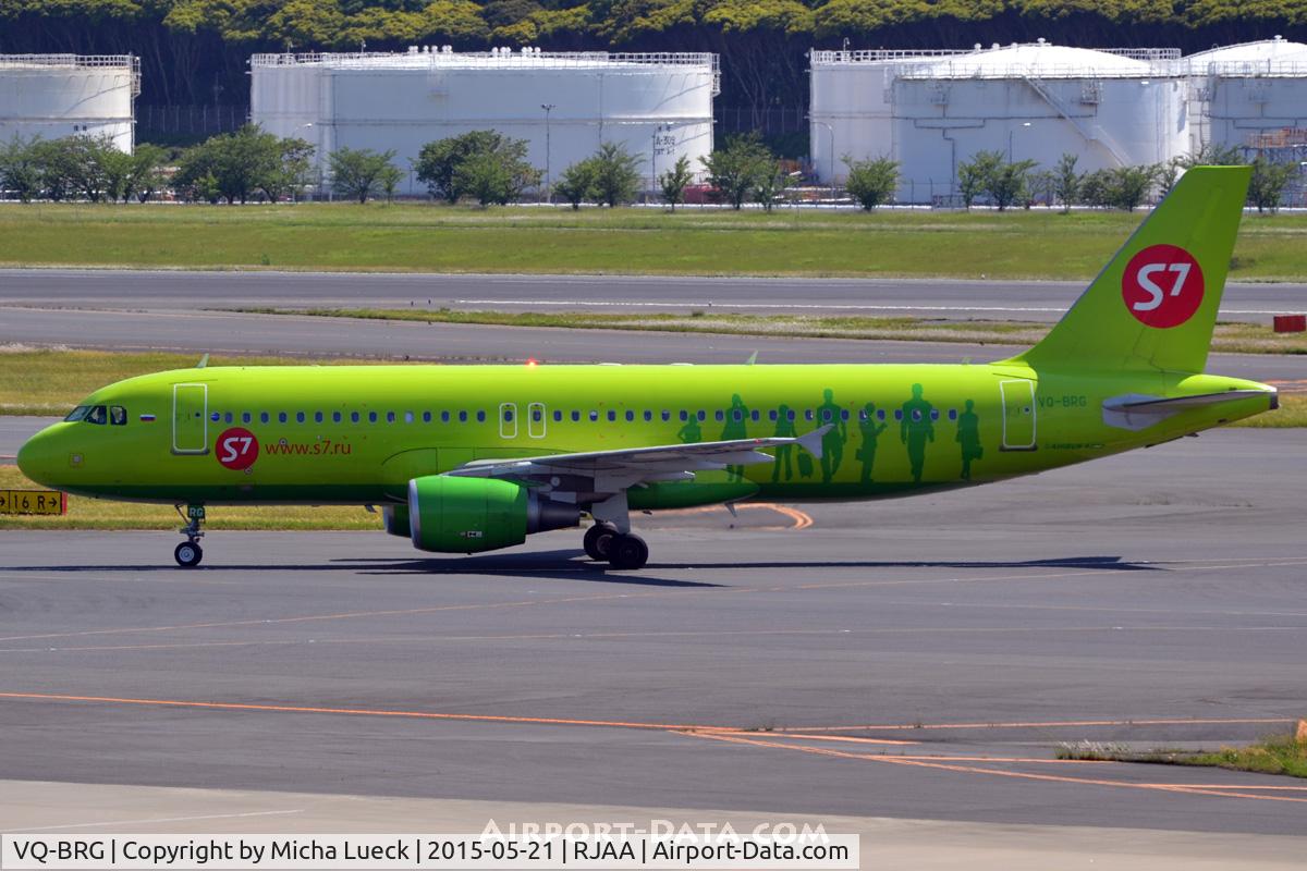 VQ-BRG, 2012 Airbus A320-214 C/N 5134, At Narita