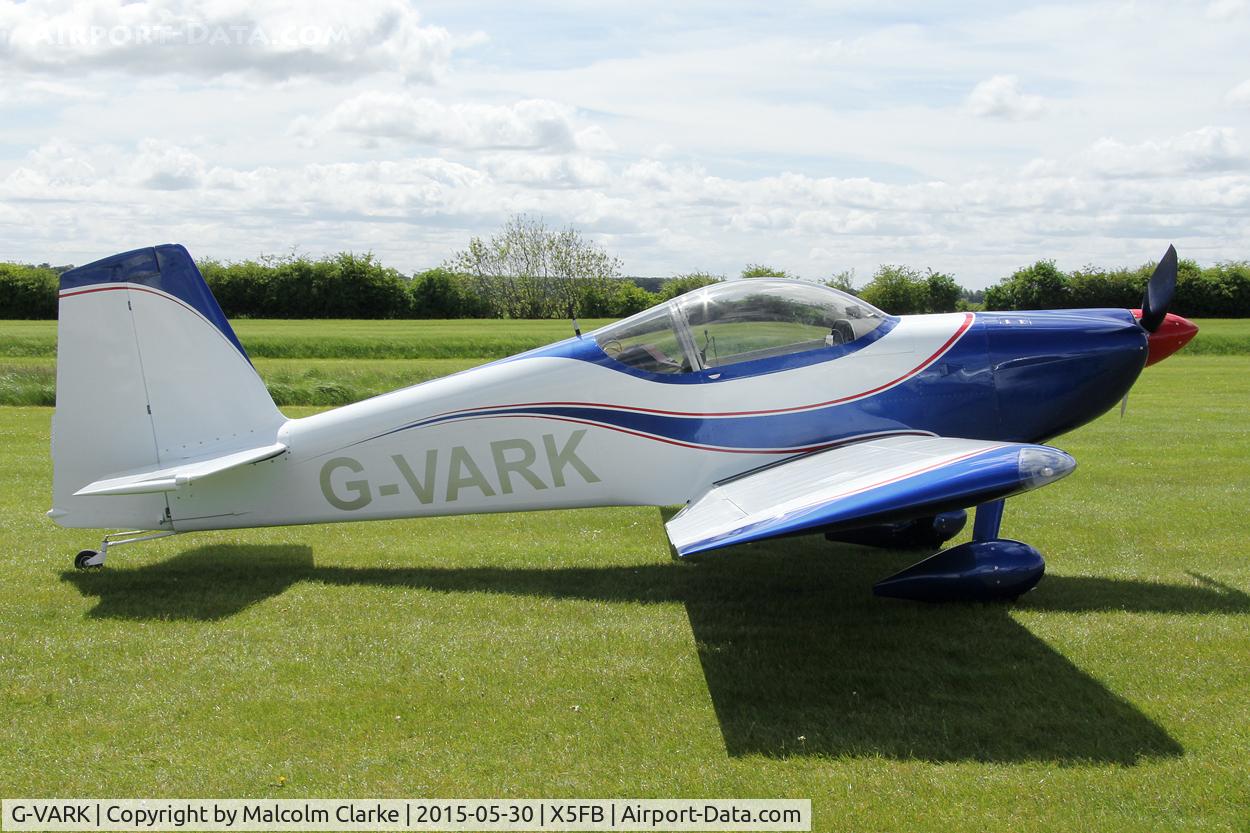 G-VARK, 2010 Vans RV-7 C/N 72469, Vans RV-7 at Fishburn Airfield, May 30th 2015.