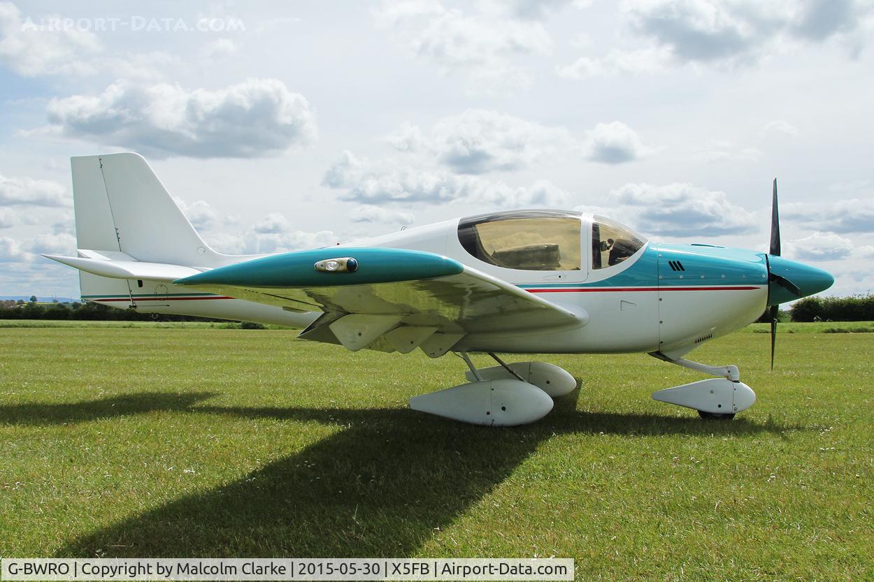 G-BWRO, 1997 Europa Tri-Gear C/N PFA 247-12849, Europa G-BWRO at Fishburn Airfield, May 30th 2015.