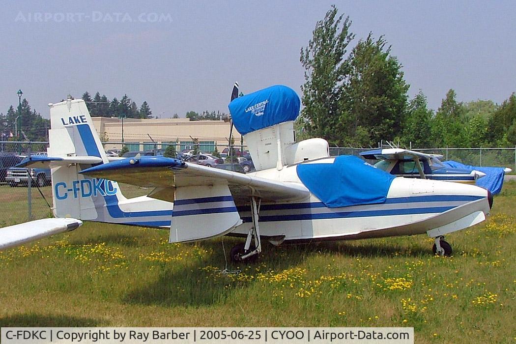 C-FDKC, 1964 Lake LA-4-180 Amphibian C/N 281, Lake LA4-180 Buccaneer [281] Oshawa~C 25/06/2005