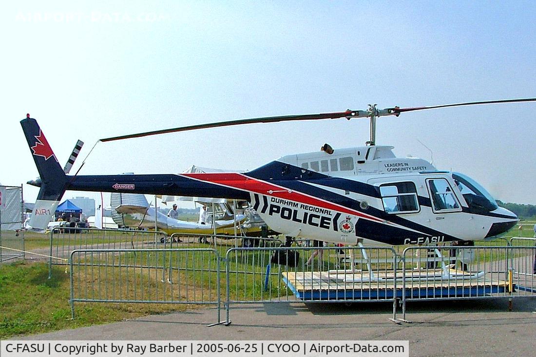 C-FASU, Bell 206B-3 Jet Ranger C/N 4568, Bell 206B3 Jet Ranger III [4568] (Canadian Police) Oshawa~C 25/06/2005