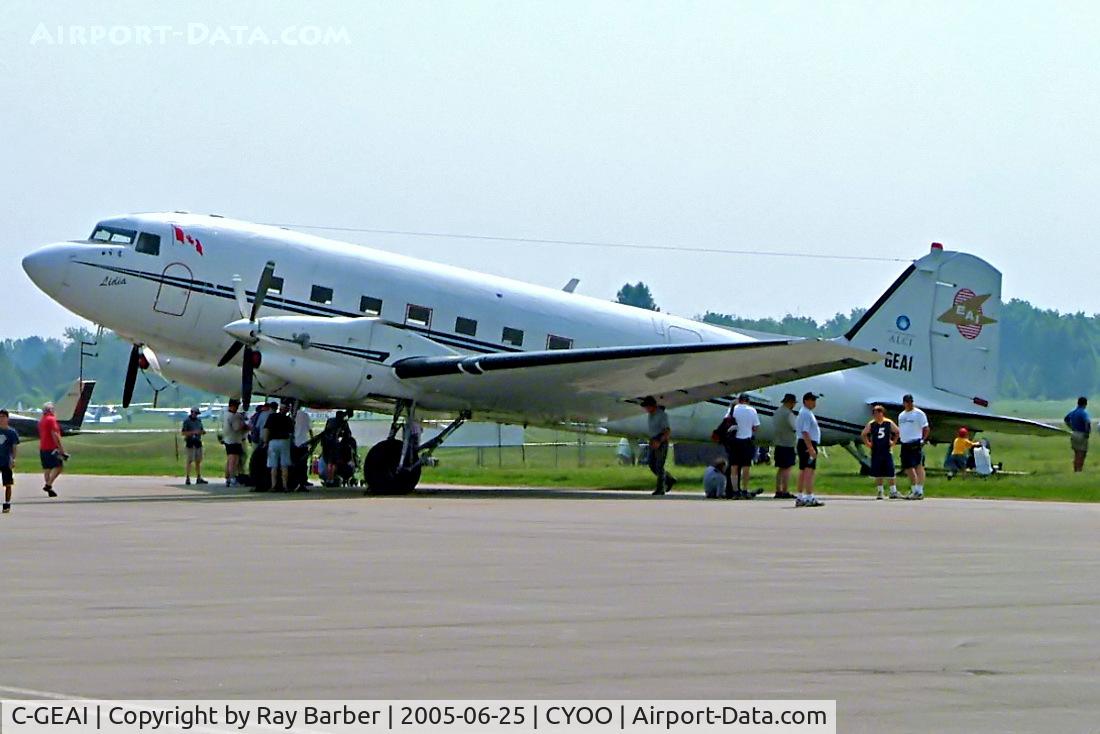 C-GEAI, 1945 Basler BT-67 (DC-3TP C/N 33053, Douglas DC-3C-47B-30-DK Basler BT-67 [16305/33053] (Enterprise Air) Oshawa~C 25/06/2005