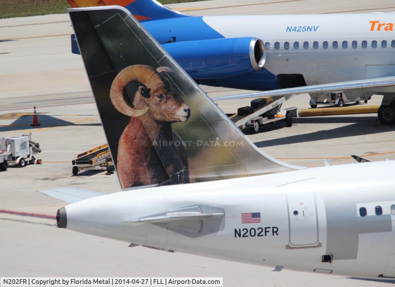 N202FR, 2008 Airbus A320-214 C/N 3431, Colorado the Big Horn Sheep