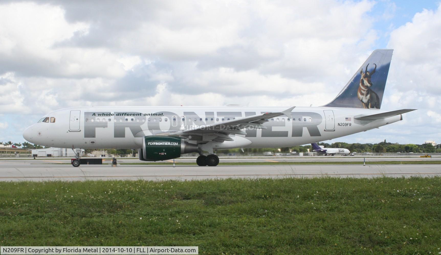 N209FR, Airbus A320-214 C/N 4641, Andre the Antelope
