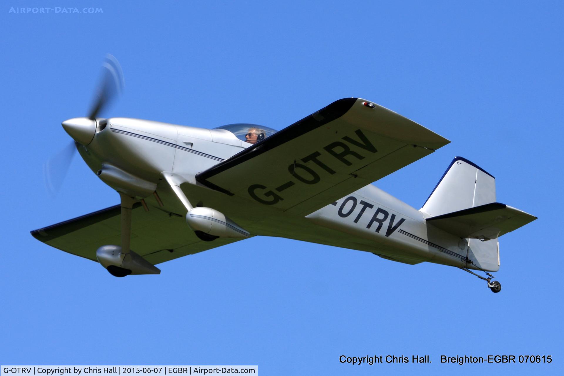 G-OTRV, 1999 Vans RV-6 C/N PFA 181-13302, at Breighton's Summer fly in