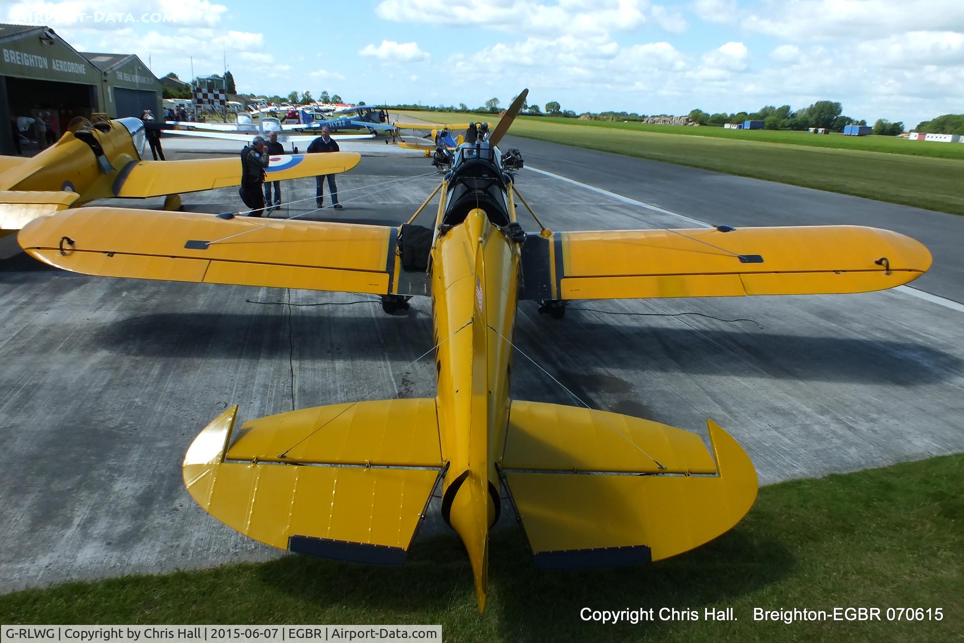 G-RLWG, 1942 Ryan PT-22 Recruit (ST3KR) C/N 1716, at Breighton's Summer fly in