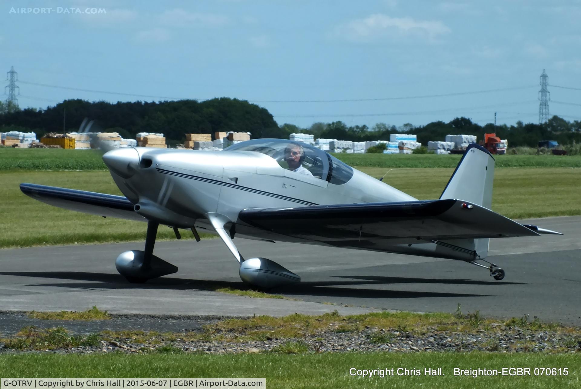 G-OTRV, 1999 Vans RV-6 C/N PFA 181-13302, at Breighton's Summer fly in