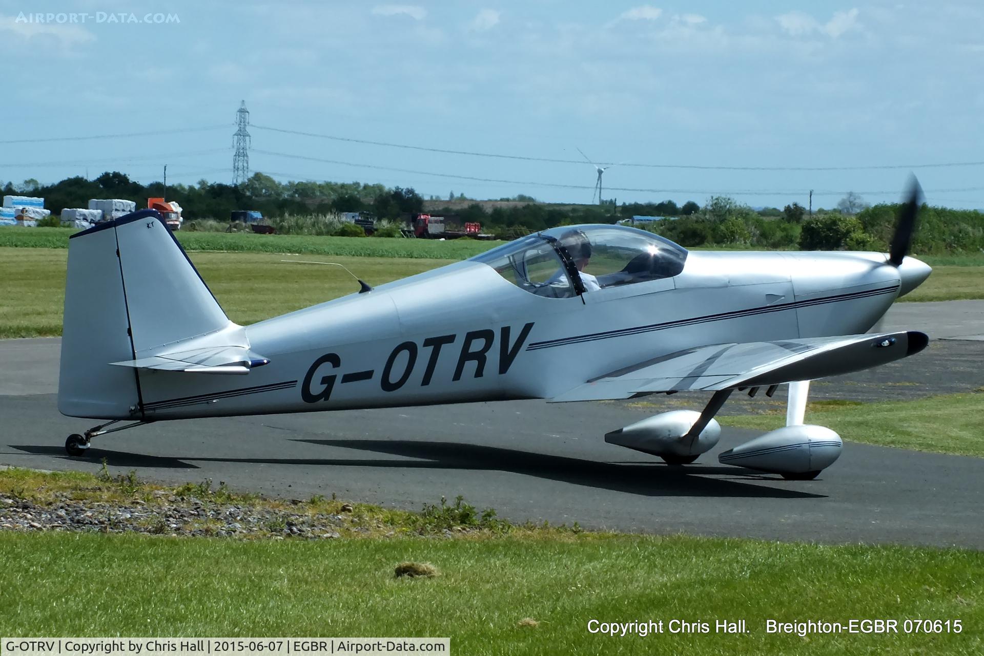 G-OTRV, 1999 Vans RV-6 C/N PFA 181-13302, at Breighton's Summer fly in