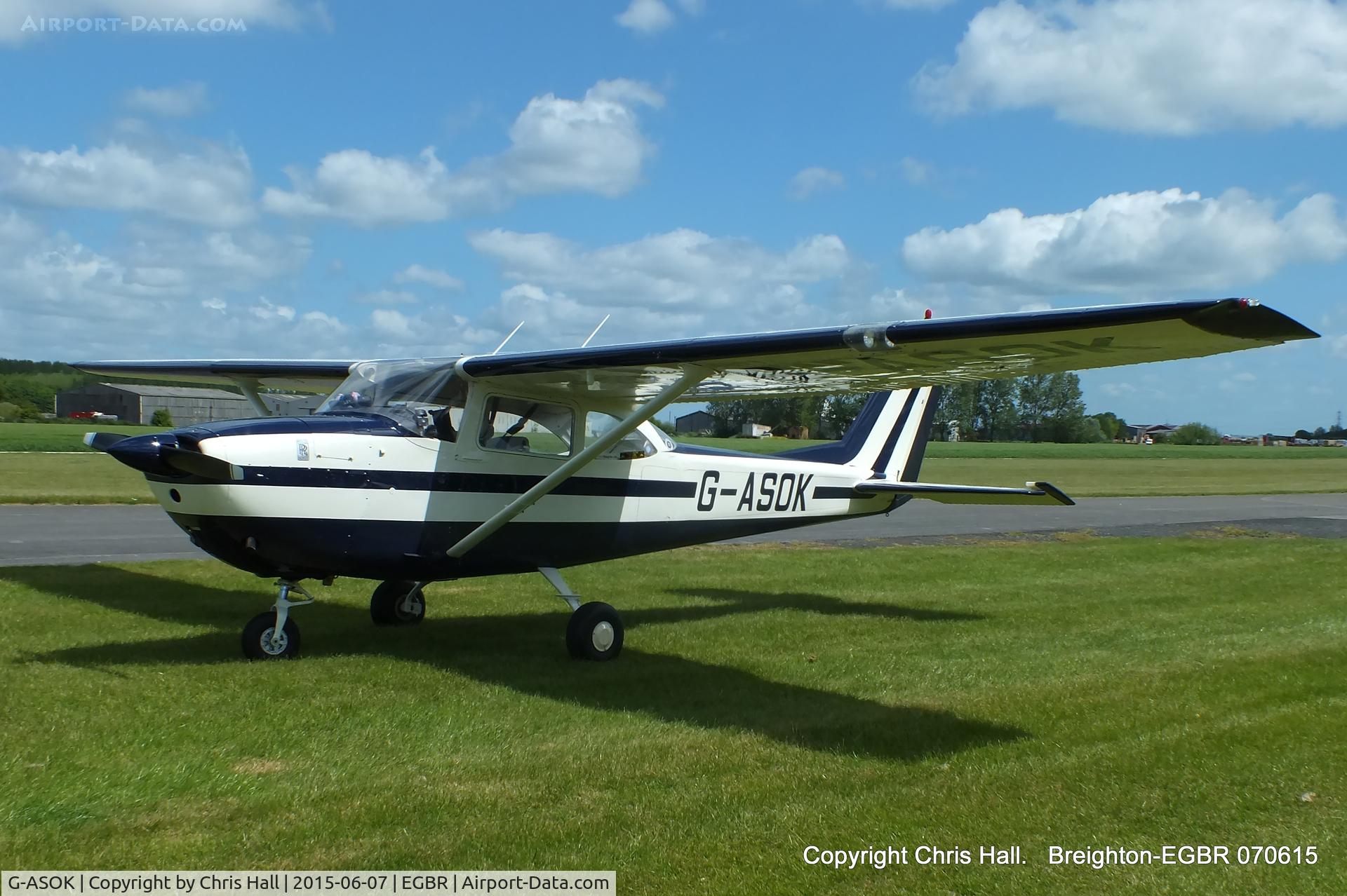 G-ASOK, 1964 Reims Cessna F172E Skyhawk C/N 0057, at Breighton's Summer fly in