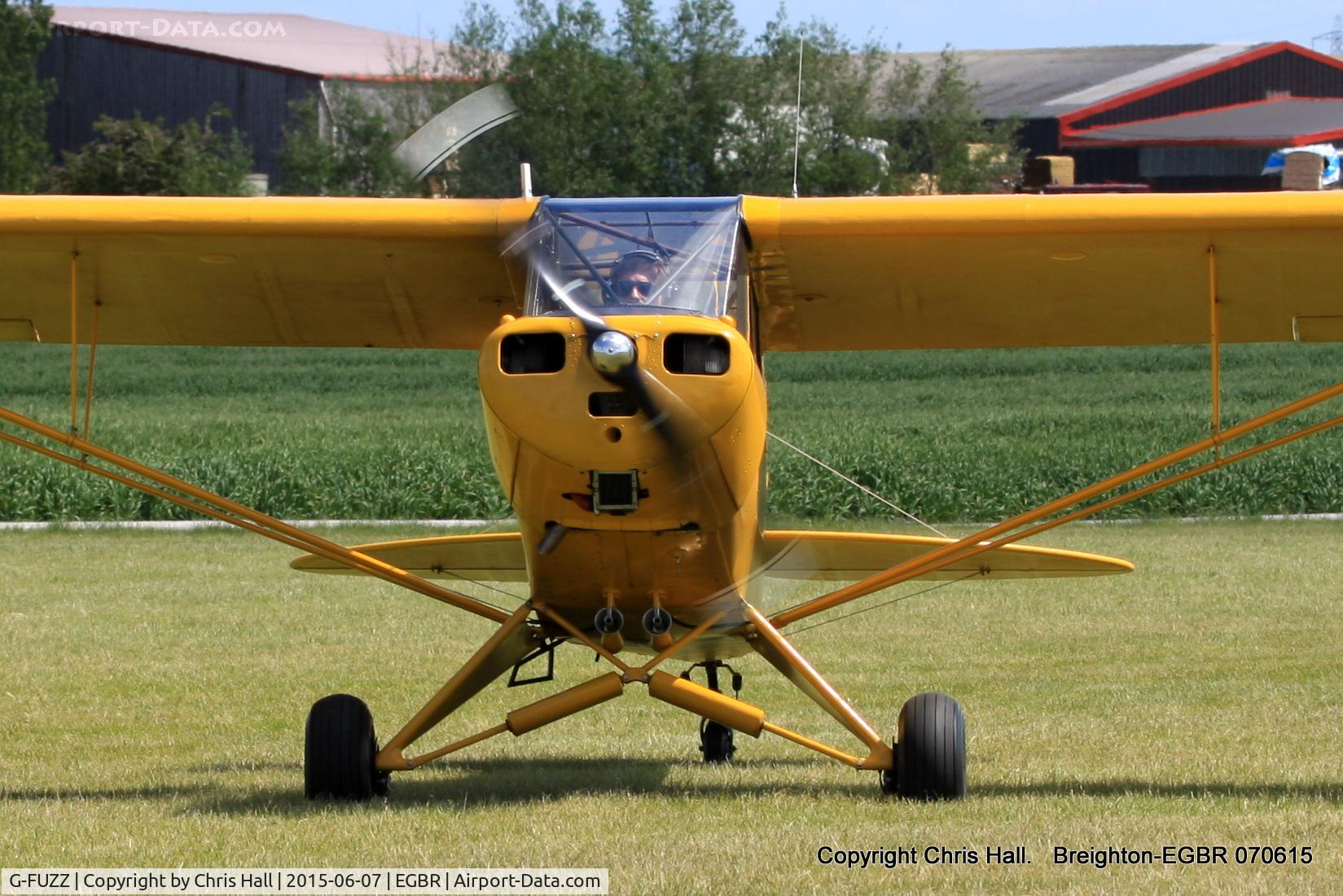 G-FUZZ, 1951 Piper L-18C Super Cub (PA-18-95) C/N 18-1016, at Breighton's Summer fly in