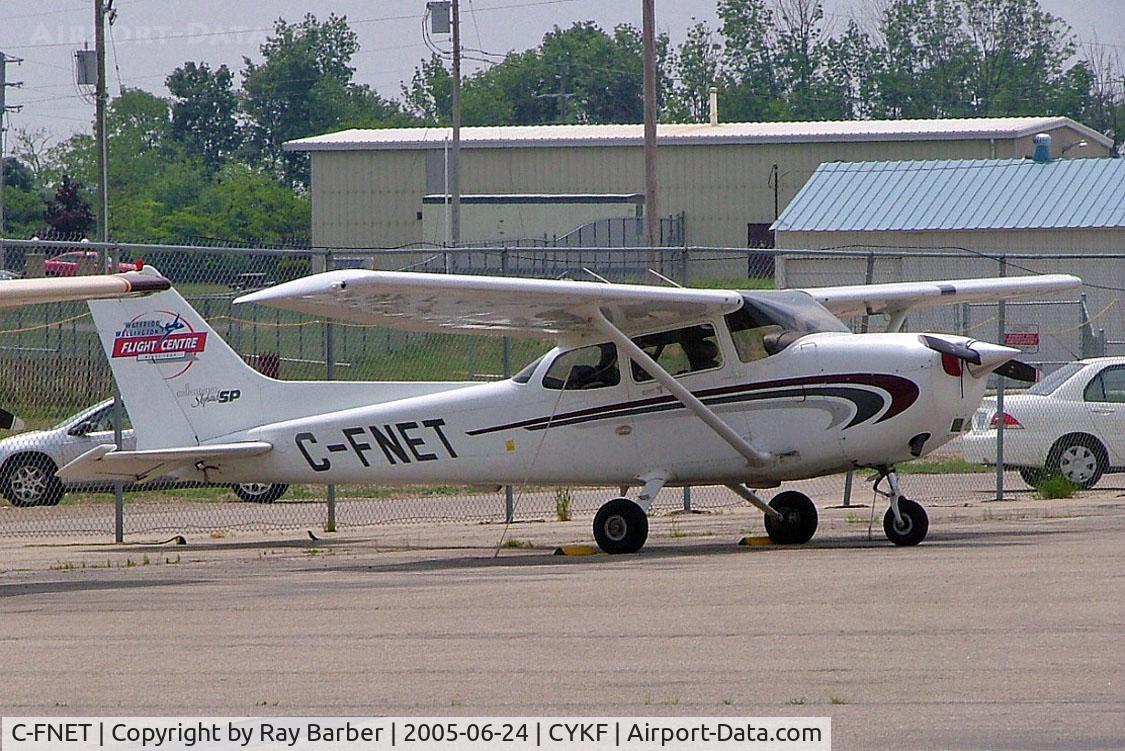 C-FNET, 2000 Cessna 172S Skyhawk SP C/N 172S8544, Cessna 172S Skyhawk SP [172S-8544] (Waterloo Wellington Flight Centre) Kitchener-Waterloo Regional~C 24/06/2005. Written off 24-08-2012