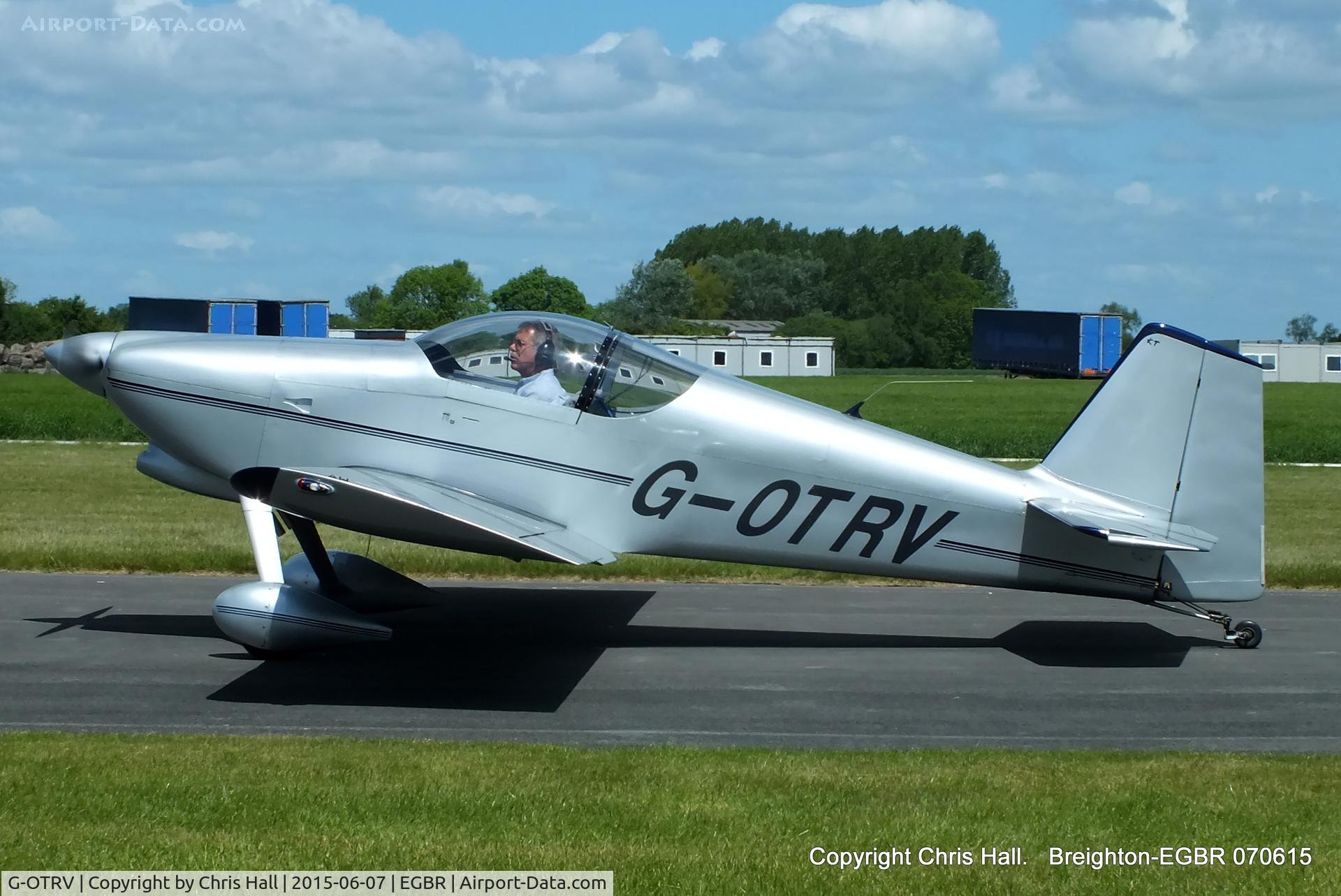 G-OTRV, 1999 Vans RV-6 C/N PFA 181-13302, at Breighton's Summer fly in