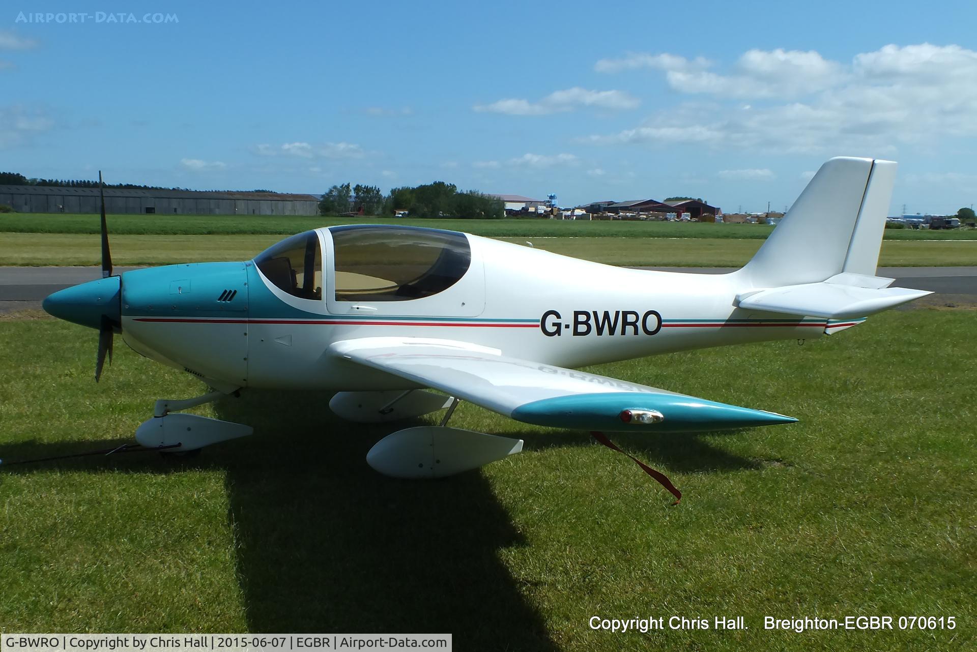 G-BWRO, 1997 Europa Tri-Gear C/N PFA 247-12849, at Breighton's Summer fly in