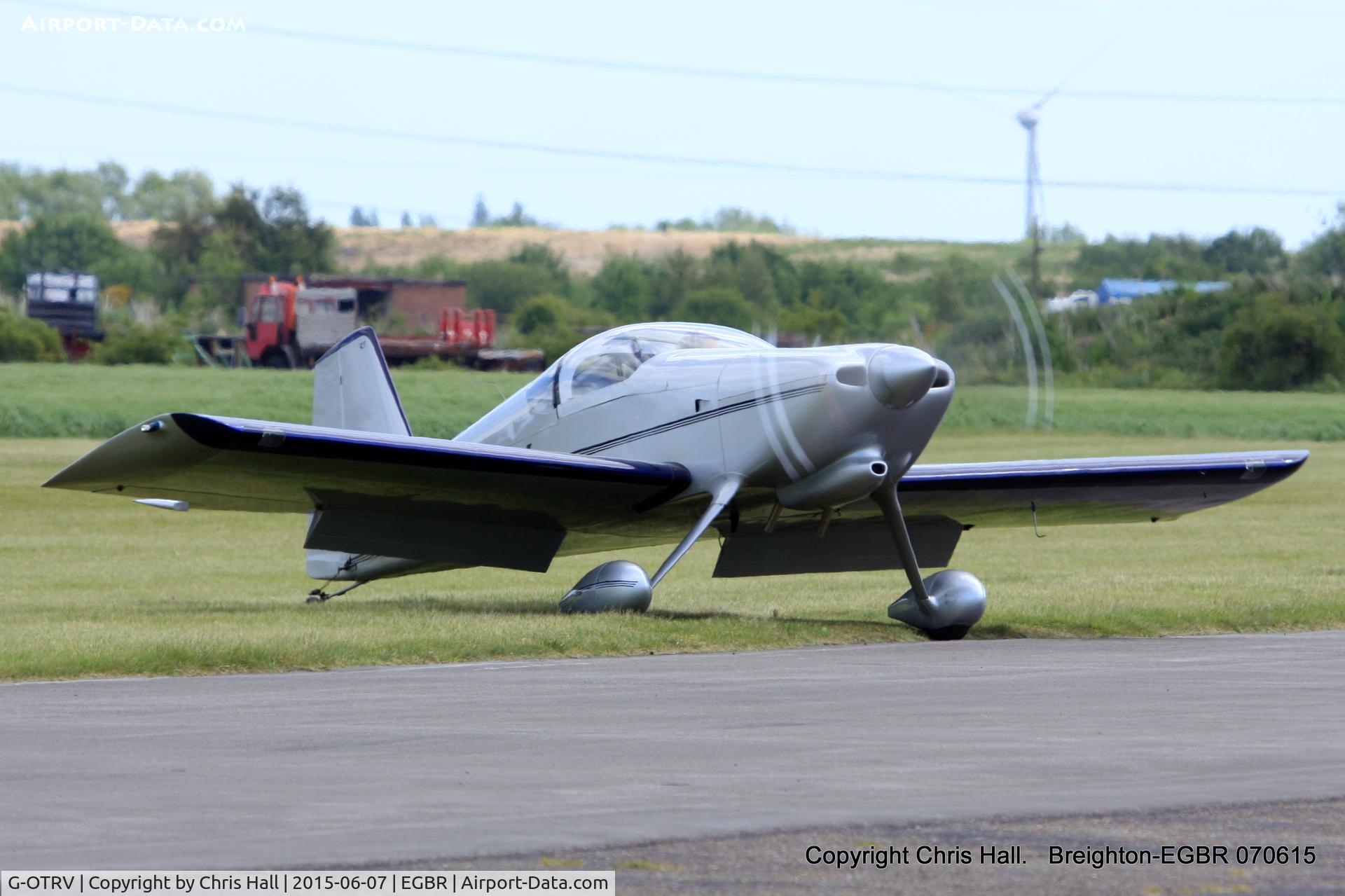 G-OTRV, 1999 Vans RV-6 C/N PFA 181-13302, at Breighton's Summer fly in