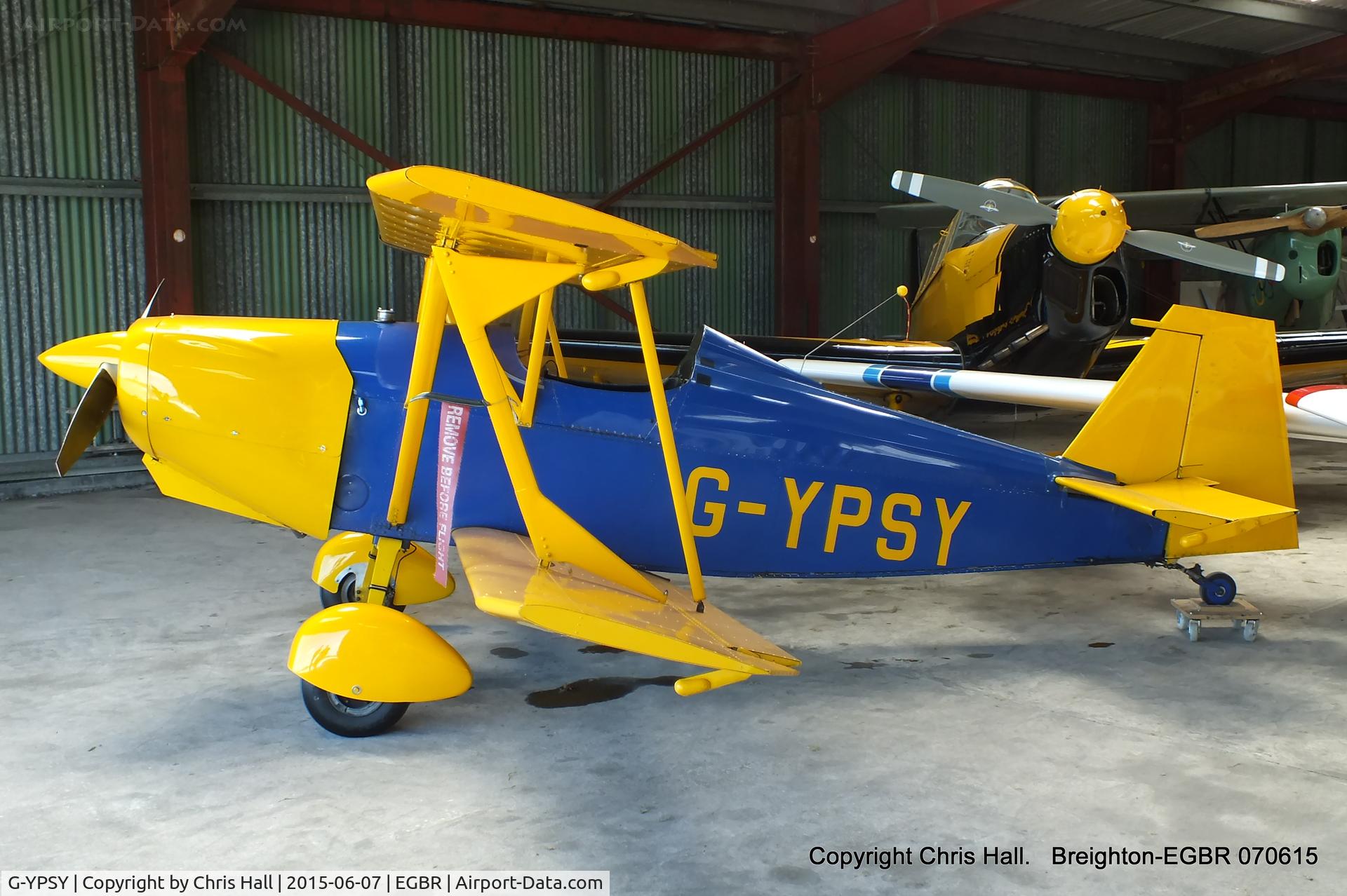 G-YPSY, 1988 Andreasson BA-4B C/N PFA 038-10352, at Breighton's Summer fly in