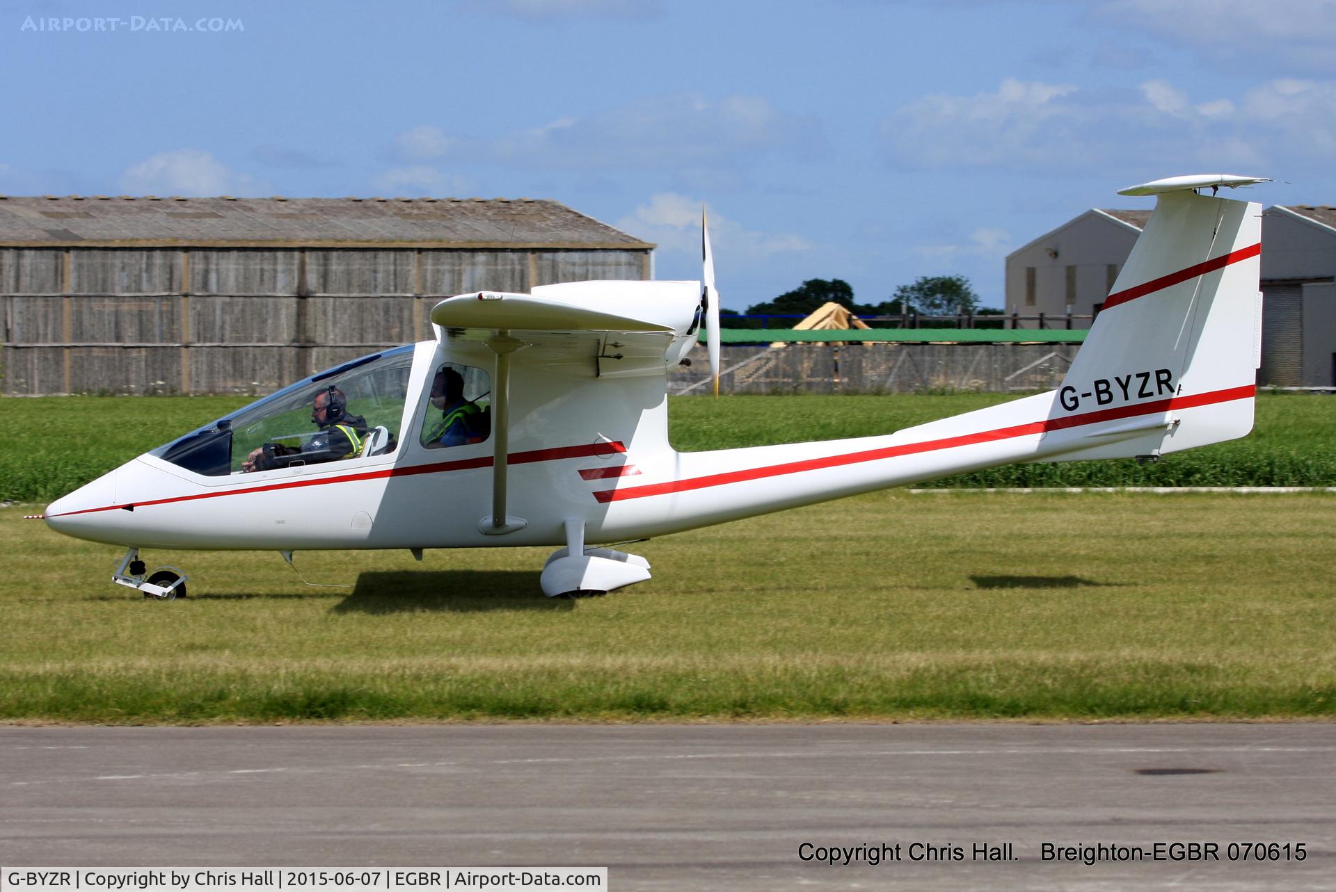 G-BYZR, 1996 Iniziative Industriali Italiane Sky Arrow 650TC C/N C001, at Breighton's Summer fly in