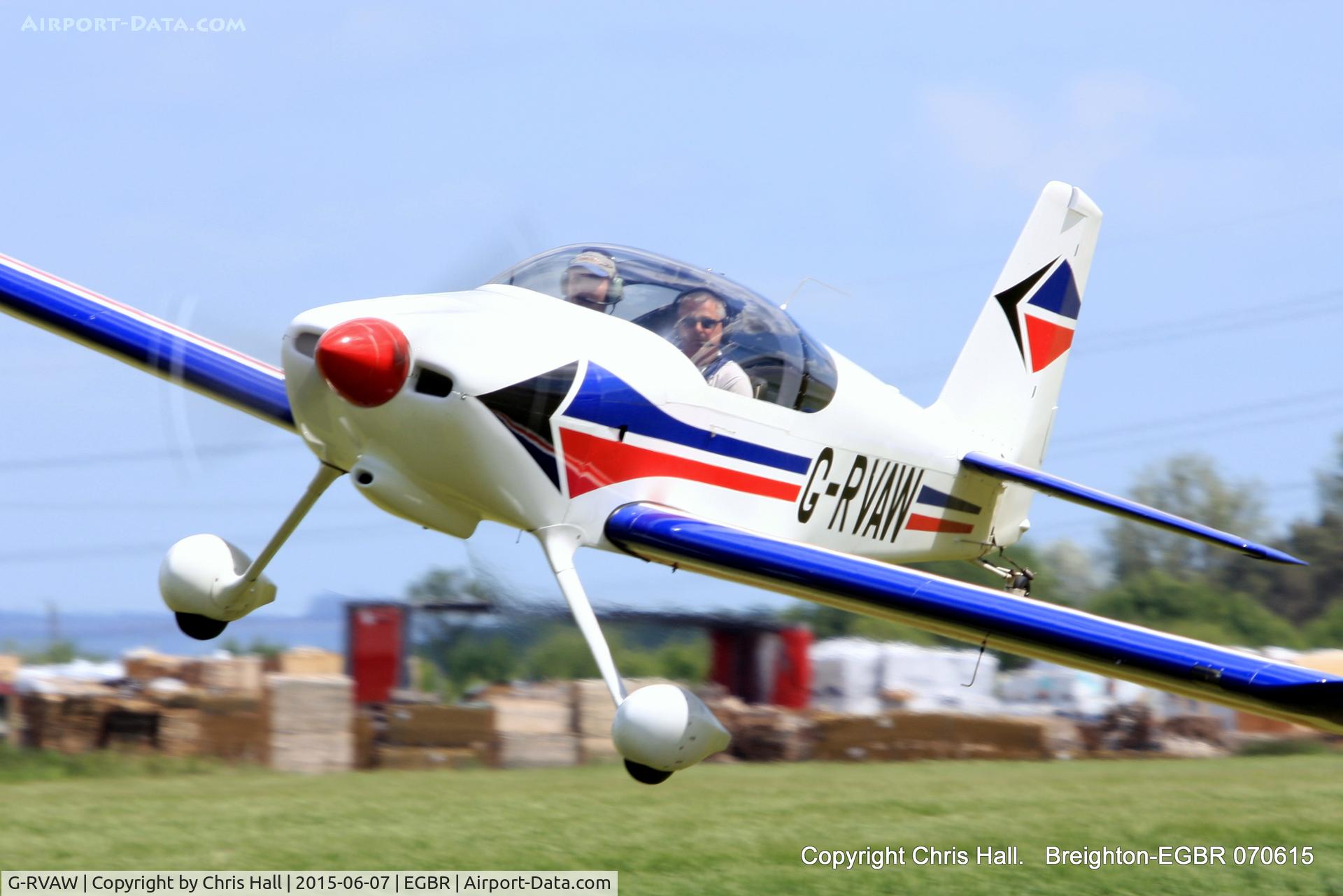 G-RVAW, 2000 Vans RV-6 C/N PFA 181-13234, at Breighton's Summer fly in